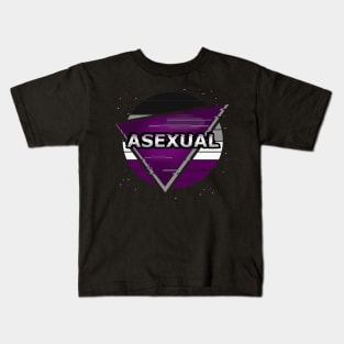 Vaporwave Asexual Flag Kids T-Shirt